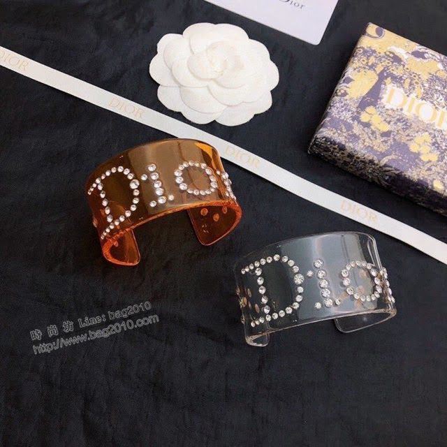 Dior飾品 迪奧熱銷新款開口手鐲  zgd1021